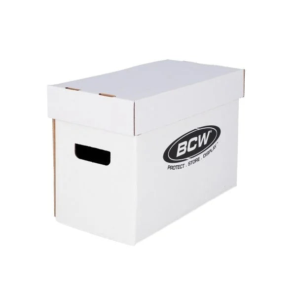 Short Comic Box - White Storage