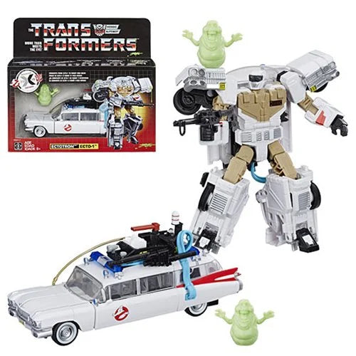 Transformers Collaborative: Ghostbusters Mash-Up: Ecto-1 Ectotron