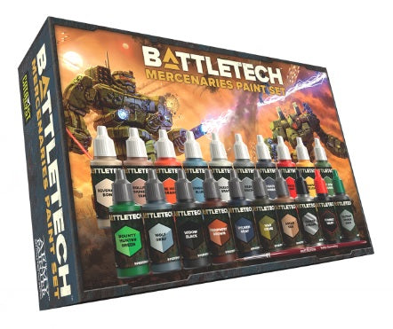 BattleTech: Mercenaries Paint Set