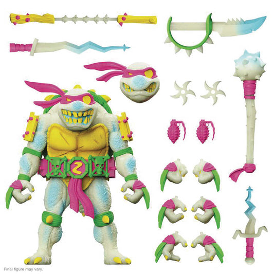 Ultimates Teenage Mutant Ninja Turtles Slash Glow Super7 Exclusive Action Figure