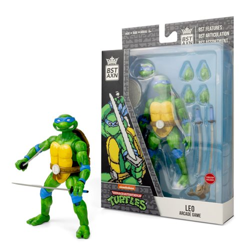 TMNT BST AXN - Leonardo : Arcade Game 5-Inch Figure