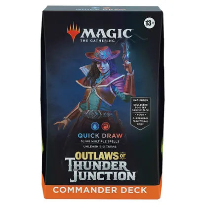 Magic the Gathering CCG: Outlaws of Thunder Junction Commander Deck - Quick Draw
