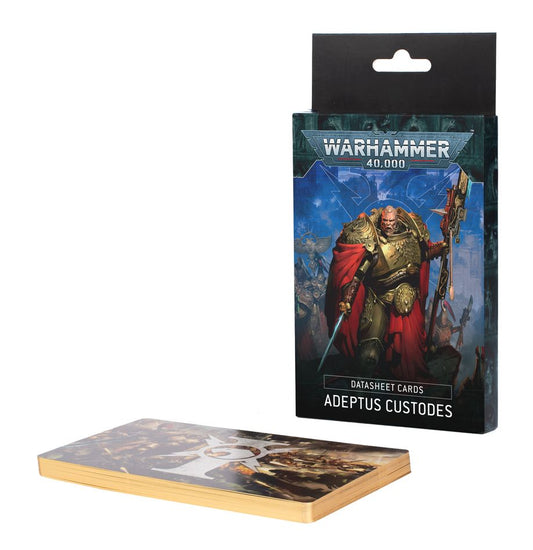 Warhammer 40k - Datasheet Cards: Adeptus Custodes (10th Edition)