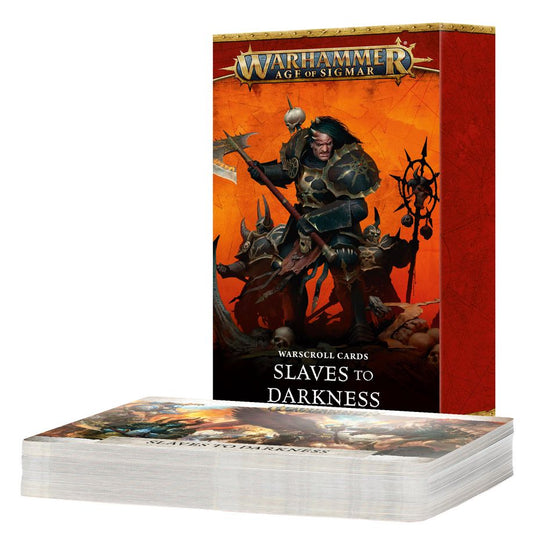 Warhammer Age of Sigmar - Warscroll Cards: Slaves to Darkness (4th Edition)