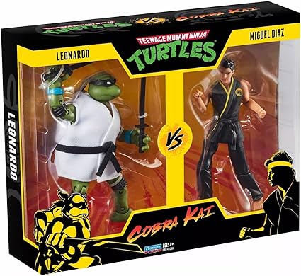 TMNT vs. Cobra Kai: Leo vs. Miguel Diaz 2 Pack