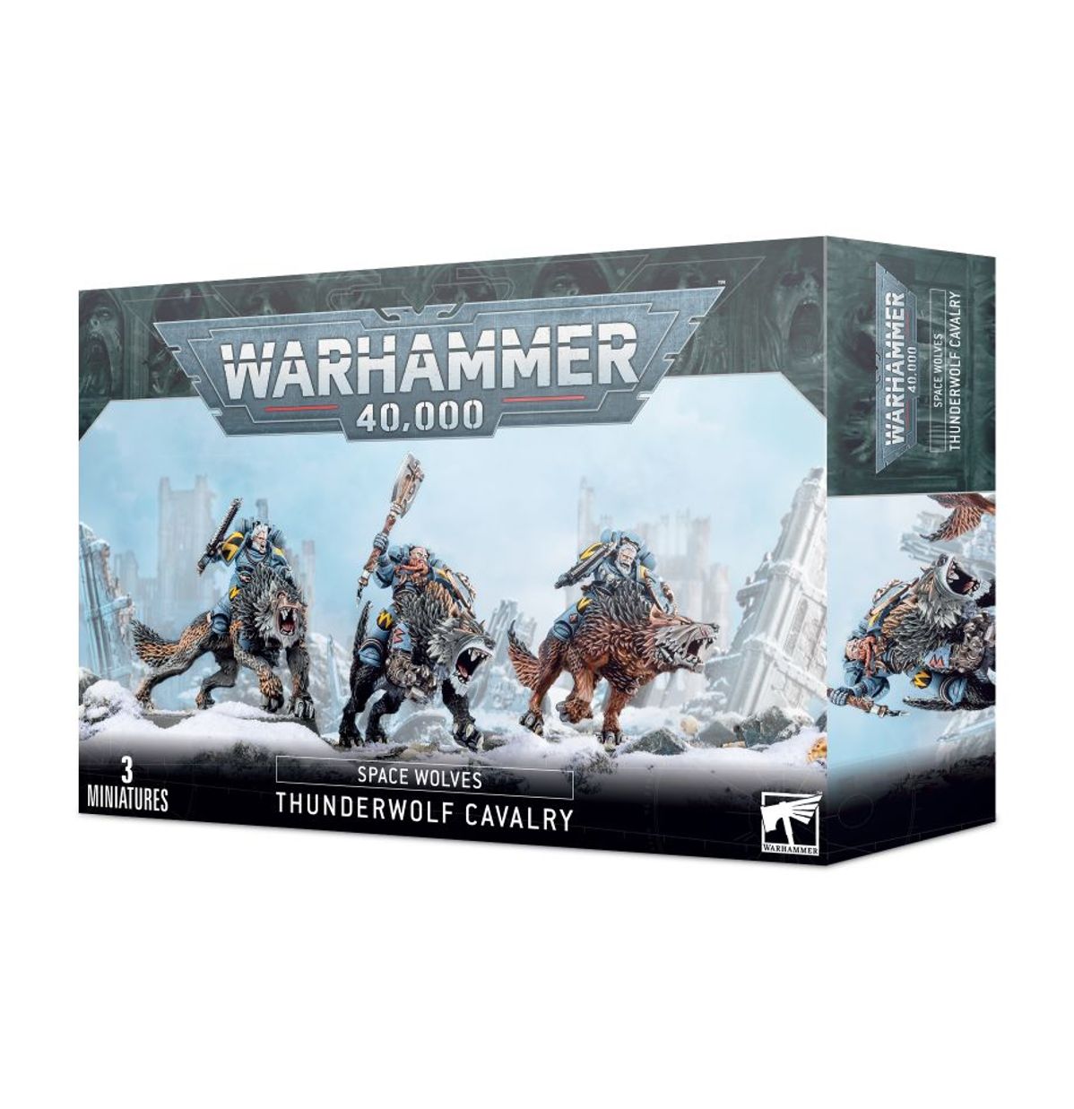 Warhammer 40k - Space Wolves: Thunderwolf Cavalry