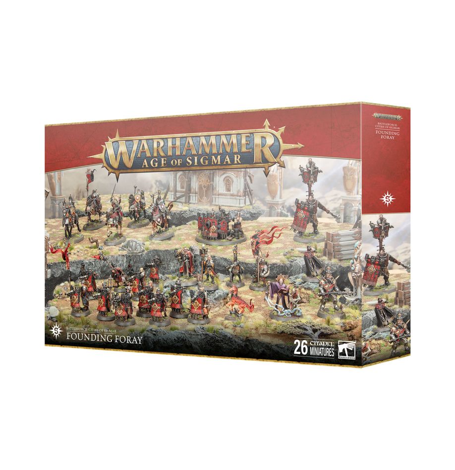 Warhammer Age of Sigmar - Cities of Sigmar: Founding Foray Battleforce Box