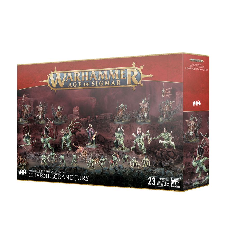 Warhammer Age of Sigmar - Flesh-Eater Courts: Charnelgrand Jury Battleforce Box