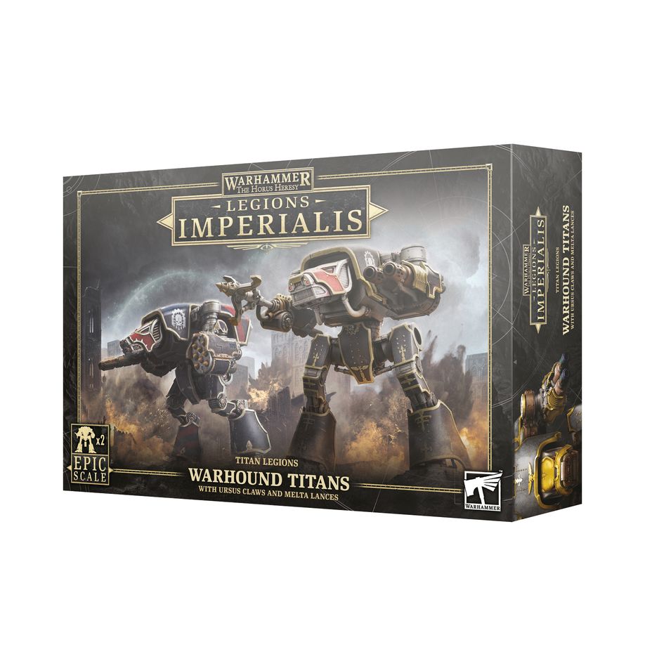 Warhammer - Horus Heresy: Legions Imperialis - Warhound Titans with Ursus Claws