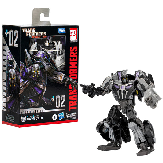 Transformers - Studio Series - Deluxe Class: Gamer Edition Barricade (02)