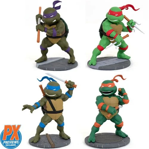 Teenage Mutant Ninja Turtles Retro D-Formz Mini-Figure Box Set - San Diego Comic-Con 2023 Exclusive