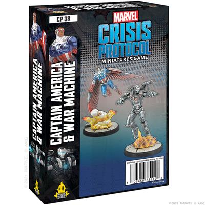 Marvel Crisis Protocol: Captain America and War Machine